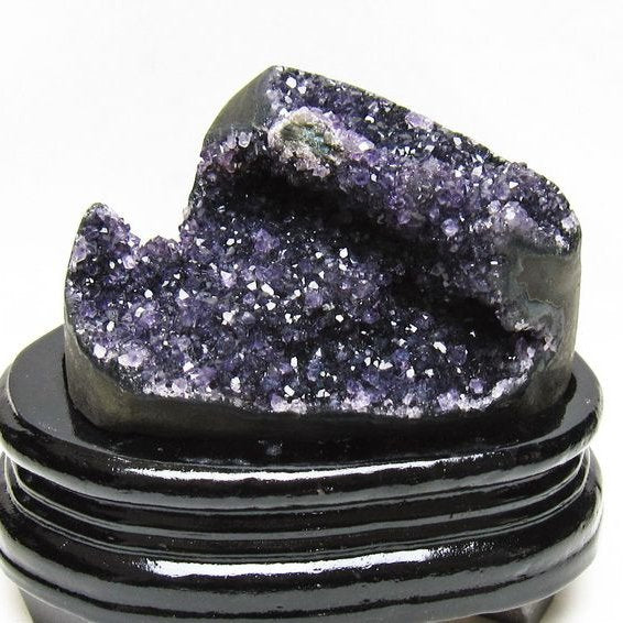 アメジスト 原石 ウルグアイ産 アメジスト クラスター amethyst 台座付属 一点物 182-8763