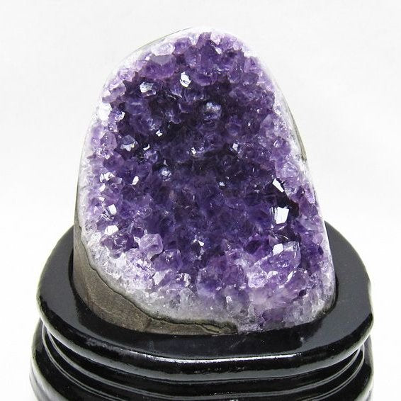 アメジスト 原石 ウルグアイ産 アメジスト クラスター amethyst 台座付属 一点物 182-8765