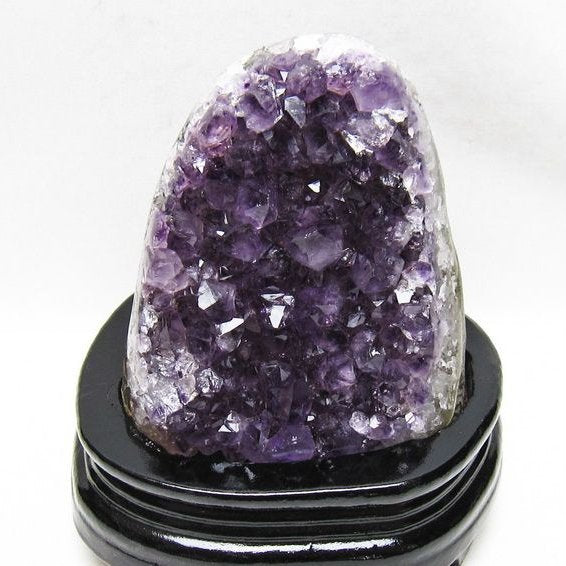1.1Kg アメジスト 原石 ウルグアイ産 アメジスト クラスター amethyst 台座付属 一点物 182-8771