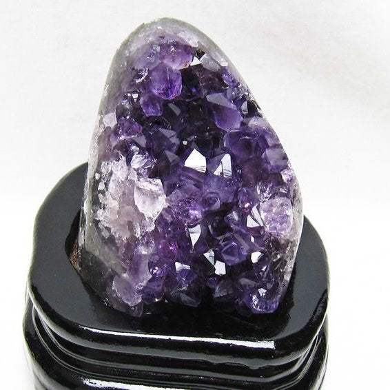 アメジスト クラスター ウルグアイ産 アメジスト 原石 amethyst 台座付属 一点物 182-8773