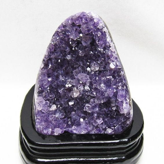 アメジスト クラスター ウルグアイ産 アメジスト 原石 amethyst 台座付属 一点物 182-8776