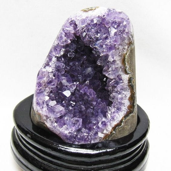 アメジスト クラスター ウルグアイ産 アメジスト 原石 amethyst 台座付属 一点物 182-8781