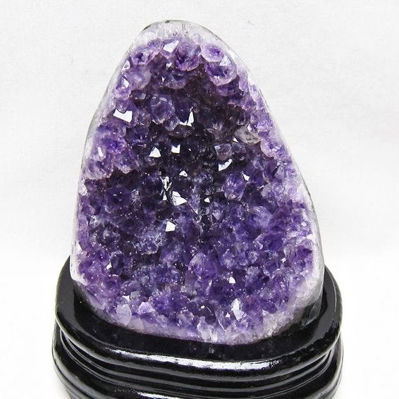 1.3Kg アメジスト クラスター ウルグアイ産 アメジスト 原石 amethyst 台座付属 一点物 182-8790