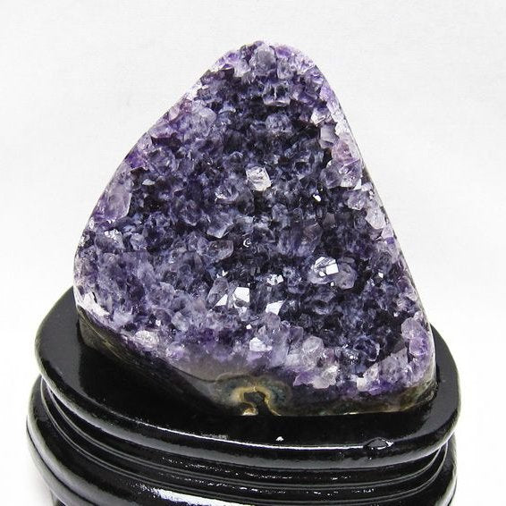 アメジスト クラスター ウルグアイ産 アメジスト 原石 amethyst 台座付属 一点物 182-8793