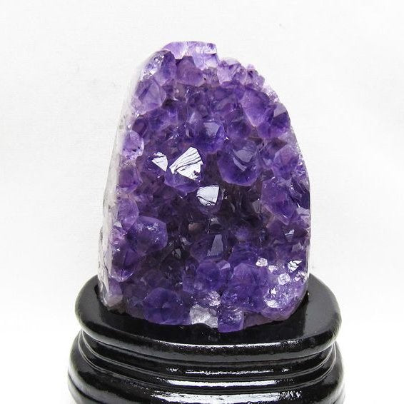 アメジスト クラスター ウルグアイ産 アメジスト 原石 amethyst 台座付属 一点物 182-8795