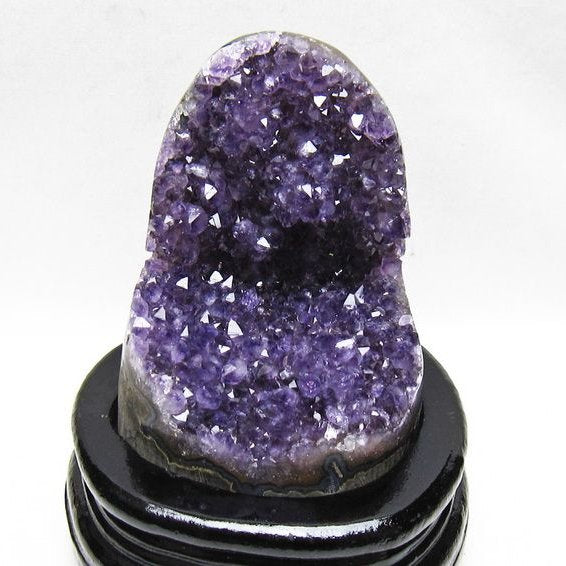 アメジスト 原石 ウルグアイ産 アメジスト クラスター amethyst 台座付属 一点物 182-8797