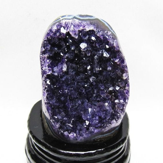 アメジスト 原石 ウルグアイ産 アメジスト クラスター amethyst 台座付属 一点物 182-8798