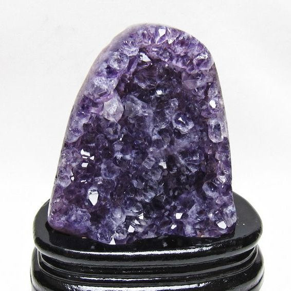 アメジスト 原石 ウルグアイ産 アメジスト クラスター amethyst 台座付属 一点物 182-8801