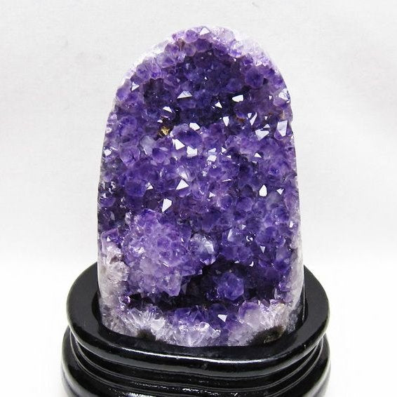 アメジスト 原石 ウルグアイ産 アメジスト クラスター amethyst 台座付属 一点物 182-8804
