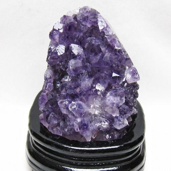 アメジスト 原石 ウルグアイ産 アメジスト クラスター amethyst 台座付属 一点物 182-8805