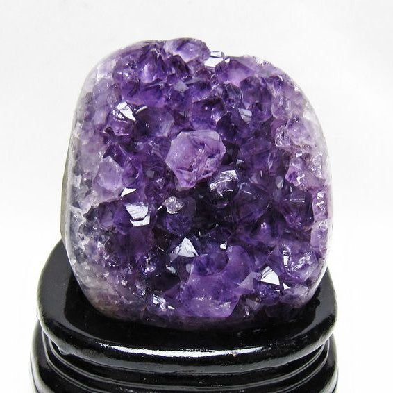 アメジスト 原石 ウルグアイ産 アメジスト クラスター amethyst 台座付属 一点物 182-8806