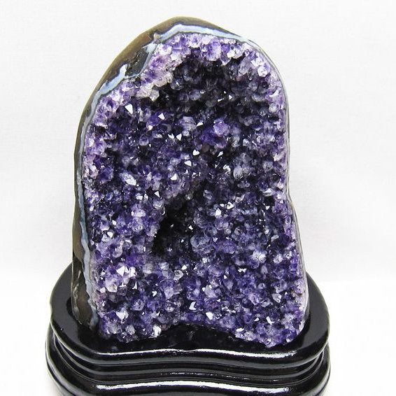 2Kg アメジスト 原石 ウルグアイ産 アメジスト クラスター amethyst 台座付属 一点物 182-8813