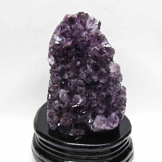 アメジスト クラスター ウルグアイ産 アメジスト 原石 amethyst 台座付属 一点物 182-8826