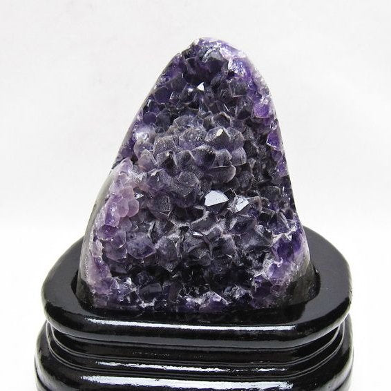 アメジスト クラスター ウルグアイ産 アメジスト 原石 amethyst 台座付属 一点物 182-8834