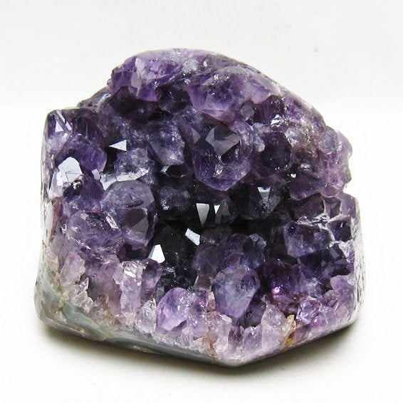アメジスト クラスター ウルグアイ産 アメジスト 原石 amethyst カルサイト共生 一点物 182-8993