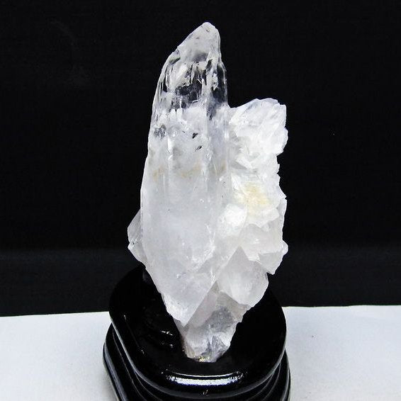 水晶 クラスター マダガスカル産 台座付属 水晶 原石 レムリアンシード 一点物 182-9280