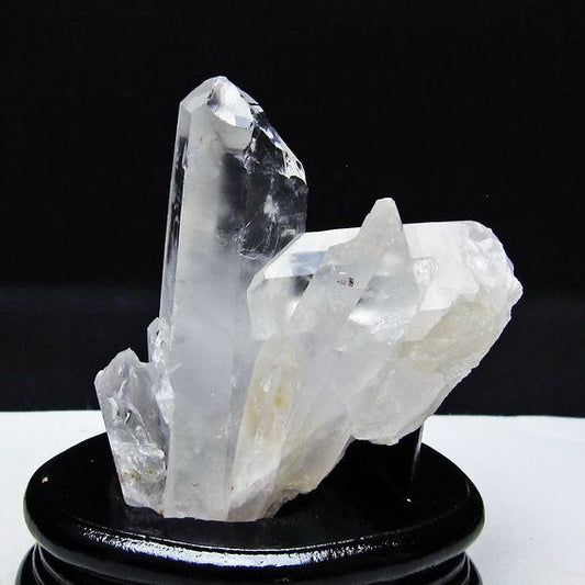 水晶 クラスター マダガスカル産 台座付属 水晶 原石 レムリアンシード 一点物 182-9289