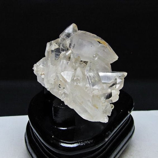 水晶 クラスター マダガスカル産 台座付属 水晶 原石 レムリアンシード 一点物 182-9303