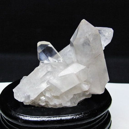 水晶 クラスター マダガスカル産 台座付属 水晶 原石 レムリアンシード 一点物 182-9305