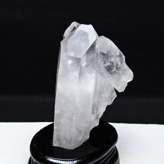 水晶 クラスター マダガスカル産 台座付属 水晶 原石 レムリアンシード 一点物 182-9311