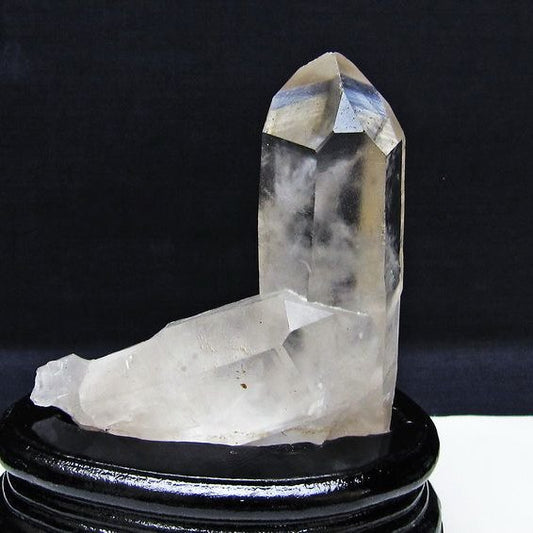 水晶 クラスター マダガスカル産 台座付属 水晶 原石 レムリアンシード 一点物 182-9382