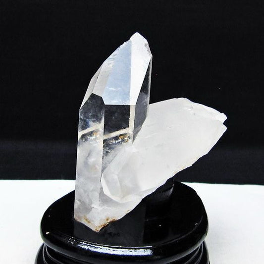 水晶 クラスター マダガスカル産 台座付属 水晶 原石 レムリアンシード 一点物 182-9396
