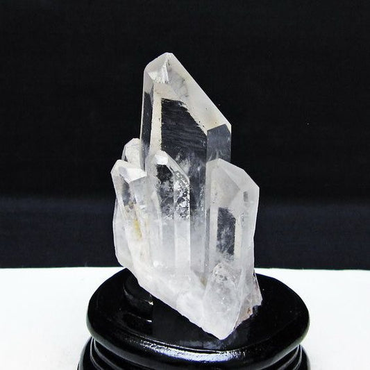水晶 クラスター マダガスカル産 台座付属 水晶 原石 レムリアンシード 一点物 182-9405