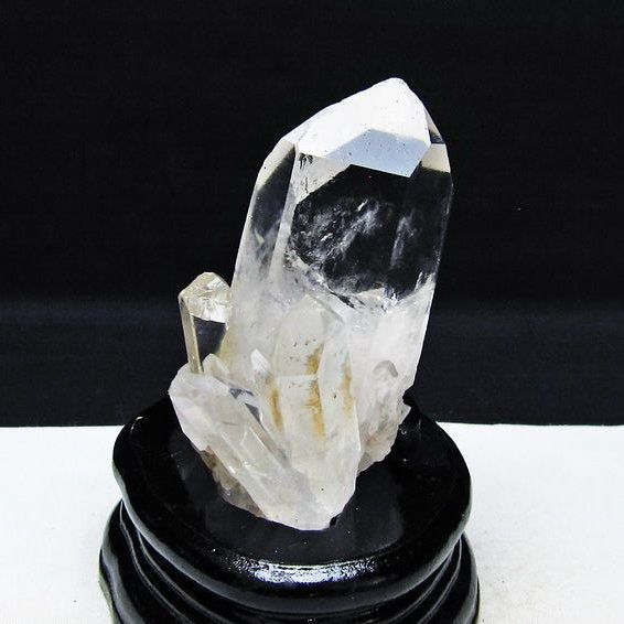 水晶 クラスター マダガスカル産 台座付属 水晶 原石 レムリアンシード 一点物 182-9407