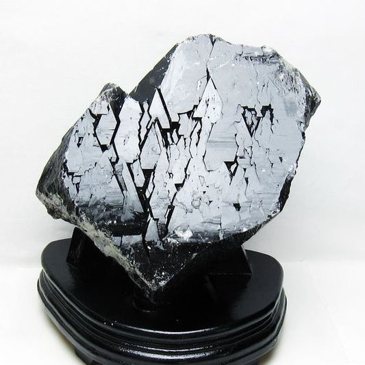 5.4Kg モリオン 原石 黒水晶 原石 山東省産 台座付属 一点物 191-527