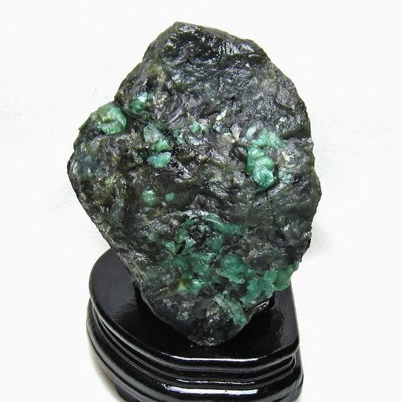 3.4Kg エメラルド 原石 台座付属 一点物 191-585