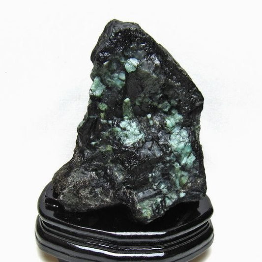 2.1Kg エメラルド 原石 台座付属 一点物 191-592