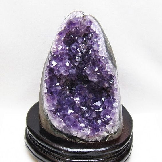 2.2Kg アメジスト クラスター アメジスト 原石 ウルグアイ産 amethyst 台座付属 一点物 192-713