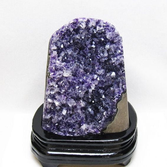 2.1Kg アメジスト クラスター アメジスト 原石 ウルグアイ産 amethyst 台座付属 一点物 192-719
