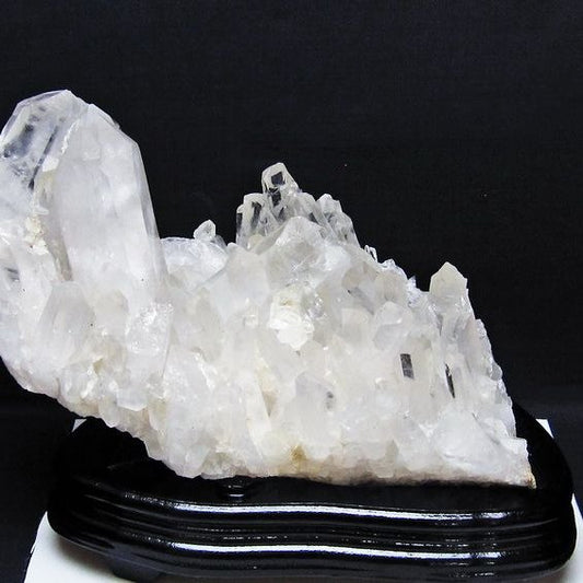 5.7Kg 水晶 クラスター マダガスカル産 台座付属 水晶 原石 レムリアンシード 192-790