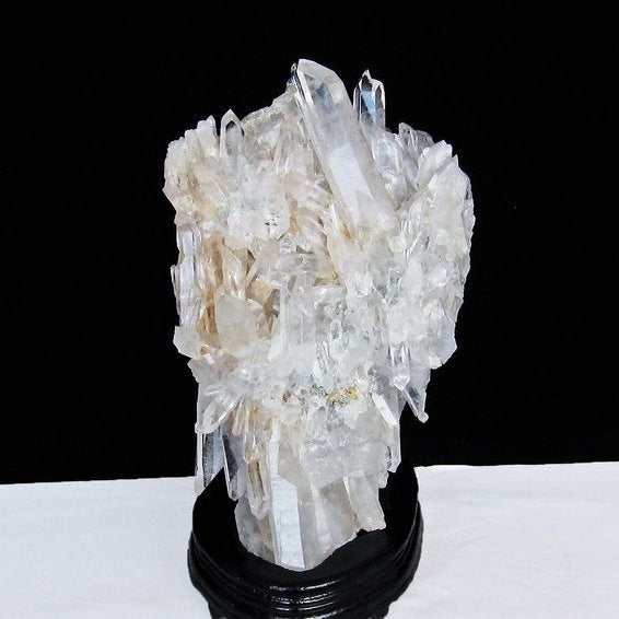 6.8Kg 水晶 クラスター マダガスカル産 台座付属 水晶 原石 レムリアンシード 192-797