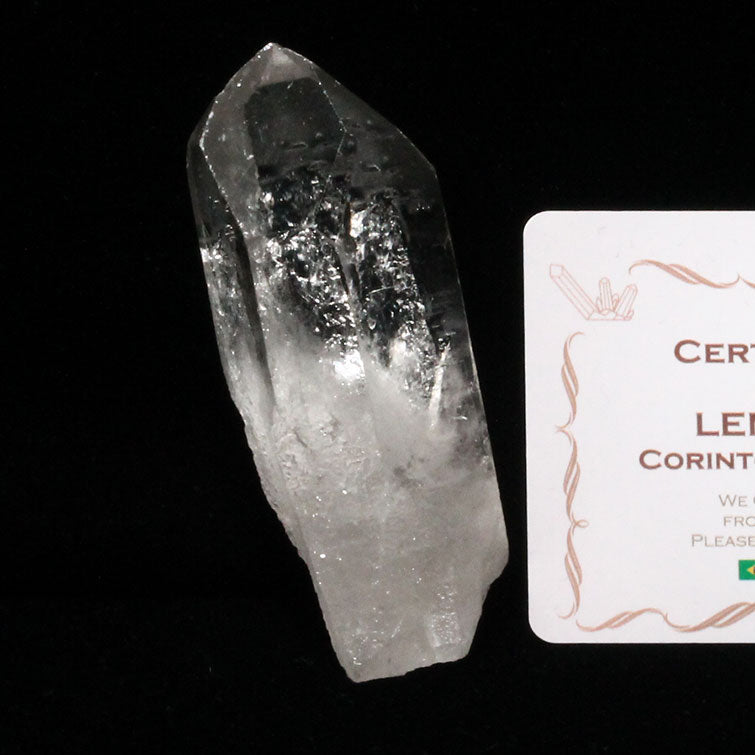 レムリアンシード 水晶 原石 ブラジル ミナスジェライス州 コリント産 一点物 271-262