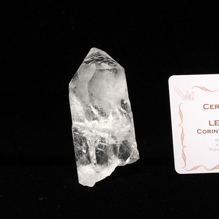 レムリアンシード 水晶 原石 ブラジル ミナスジェライス州 コリント産 一点物 271-272