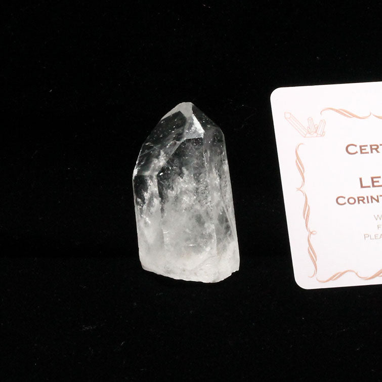 レムリアンシード 水晶 原石 ブラジル ミナスジェライス州 コリント産 一点物 271-282