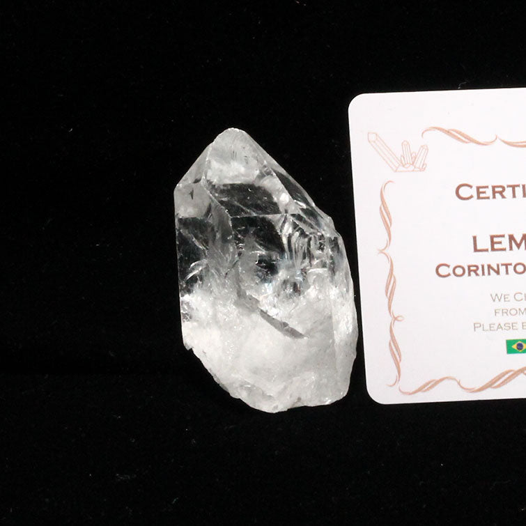 レムリアンシード 水晶 原石 ブラジル ミナスジェライス州 コリント産 一点物 271-284