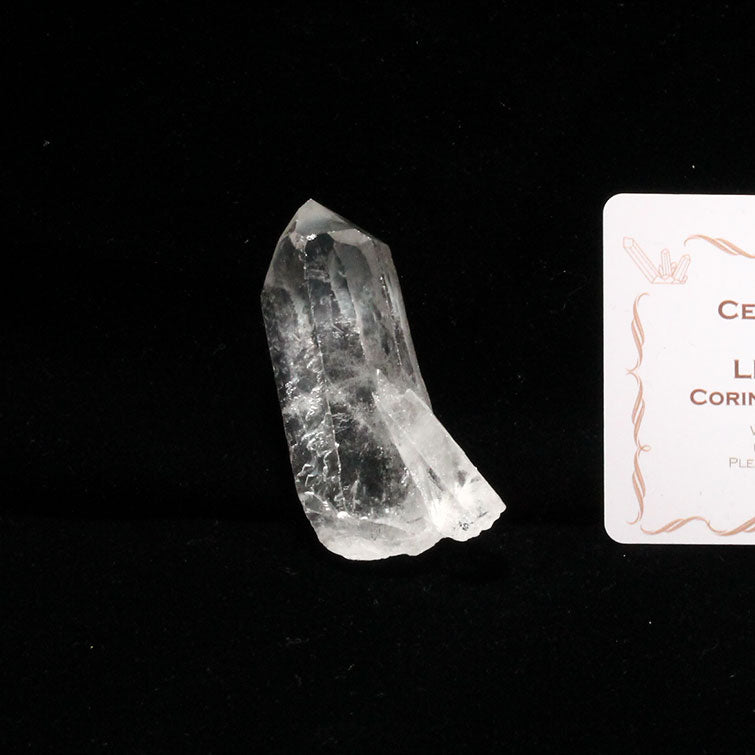 レムリアンシード 水晶 原石 ブラジル ミナスジェライス州 コリント産 一点物 271-291