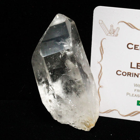 レムリアンシード 水晶 原石 ブラジル ミナスジェライス州 コリント産 クォーツインクォーツ 証明書付属 一点物 271-322