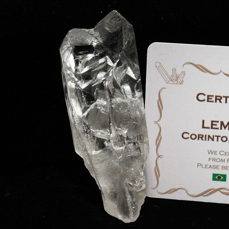 レムリアンシード 水晶 原石 ブラジル ミナスジェライス州 コリント産 クォーツインクォーツ 証明書付属 一点物 271-324