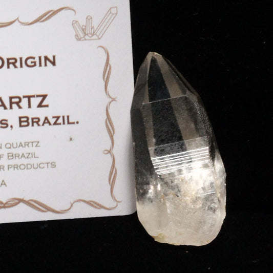 レムリアンシード 水晶 原石 ブラジル ミナスジェライス州 コリント産 証明書付属 一点物 271-560