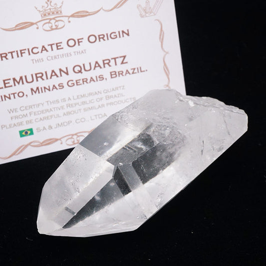レムリアンシード 水晶 原石 ブラジル ミナスジェライス州 コリント産 証明書付属 一点物 送料無料 271-667