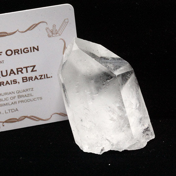 レムリアンシード 水晶 原石 ブラジル ミナスジェライス州 コリント産 証明書付属 一点物 271-771