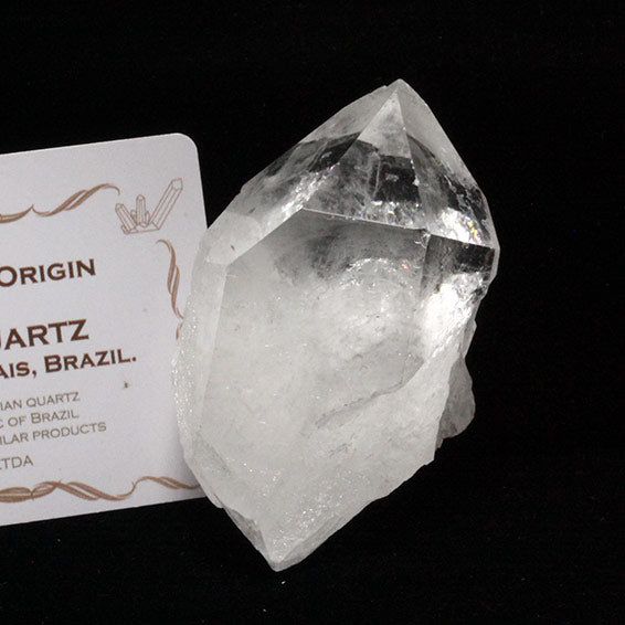 レムリアンシード 水晶 原石 ブラジル ミナスジェライス州 コリント産 証明書付属 一点物 271-778