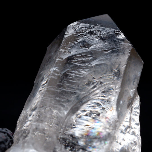 レムリアンシード 水晶 原石 虹入り ブラジル ミナスジェライス州 コリント産 証明書付属 一点物  271-822