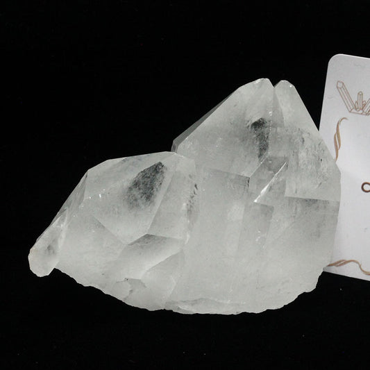 レムリアンシード 水晶 クラスター 原石 ブラジル ミナスジェライス州 コリント産 証明書付属 272-104