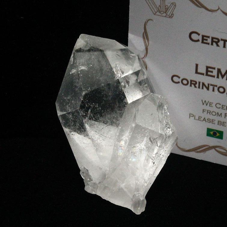 レムリアンシード 水晶 クラスター ブラジル ミナスジェライス州 コリント産 証明書付属 一点物 272-133