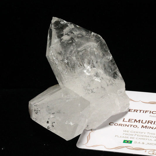 レムリアンシード 水晶 クラスター ブラジル ミナスジェライス州 コリント産 証明書付属 一点物 272-158